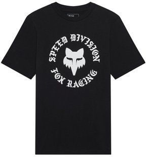 Футболка FOX Youth Short Sleeve Tee - BADGE [Black], YL 38448-D95-YL фото