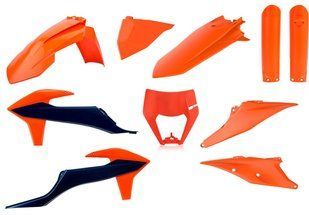 Пластик Polisport ENDURO kit - KTM (20-) [Orange/Blue], KTM 91104 фото