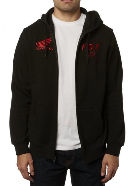 Толстовка FOX HONDA ZIP FLEECE [Black] 23055-001-L фото