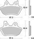 Тормозные колодки SBS Ultra Quit Brake Pads, Ceramic 826H.HF фото 2