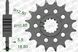 Зірка AFAM 520 Sprocket - Honda, 17z 20617-17 фото 2