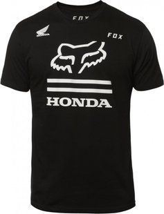 Футболка FOX HONDA PREMIUM TEE [Black] 23132-001-L фото