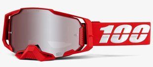 Окуляри 100% ARMEGA Goggle HiPER Red - Mirror Silver Lens, Mirror Lens 50720-003-02 фото