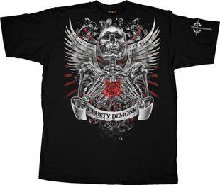 Футболка Crusty Roseheart Tee [Black], M CDM004-001-M фото