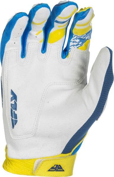 Перчатки FLY RACING EVOLUTION 2.0 BLUE/YELLOW, S (8) RE371-11108 фото