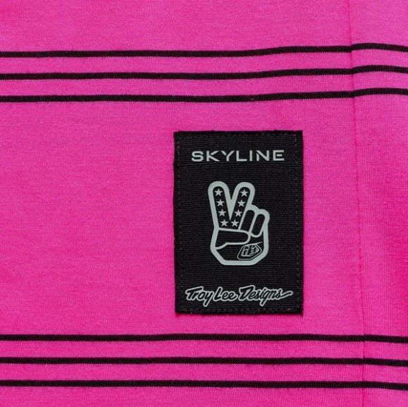 Футболка TLD SKYLINE SHORT SLEEVE RIDE TEE; WASHED OUT [Party Pink] M 382145013 фото