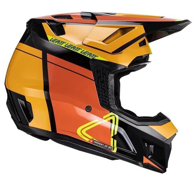 Шлем LEATT Helmet Moto 7.5 + Goggle [Citrus], M 1024060282 фото