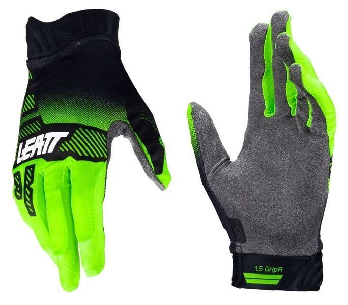 Дитячі перчатки LEATT Moto 1.5 Junior Glove [Lime], YXS (4) 6024090331 фото