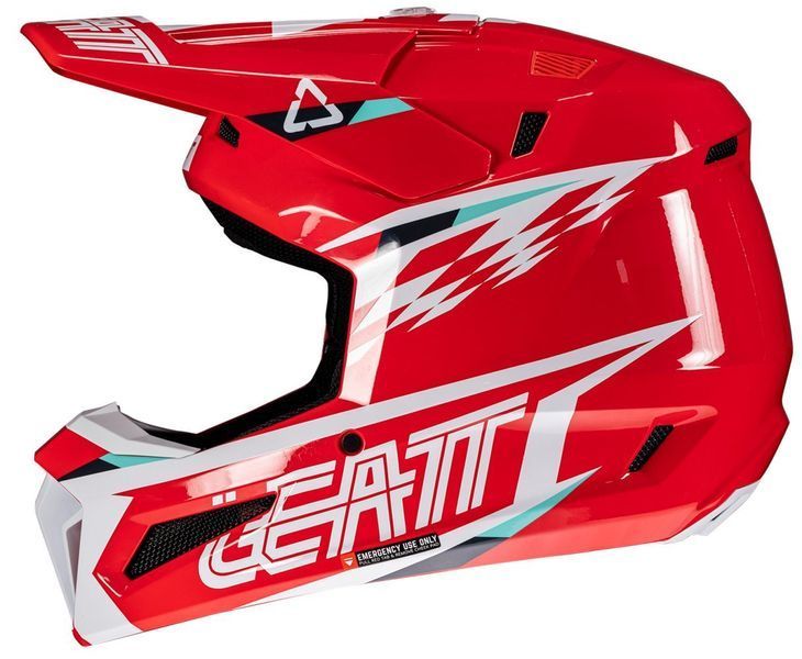 Шлем LEATT Moto 3.5 Helmet + Goggle [Red], S 1025100461 фото