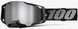 Очки 100% ARMEGA Goggle [Black], Mirror Silver Lens 50005-00030 фото