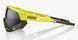 Очки Ride 100% SPEEDTRAP - Soft Tact Banana - Black Mirror Lens, Mirror Lens 61023-004-61 фото 5
