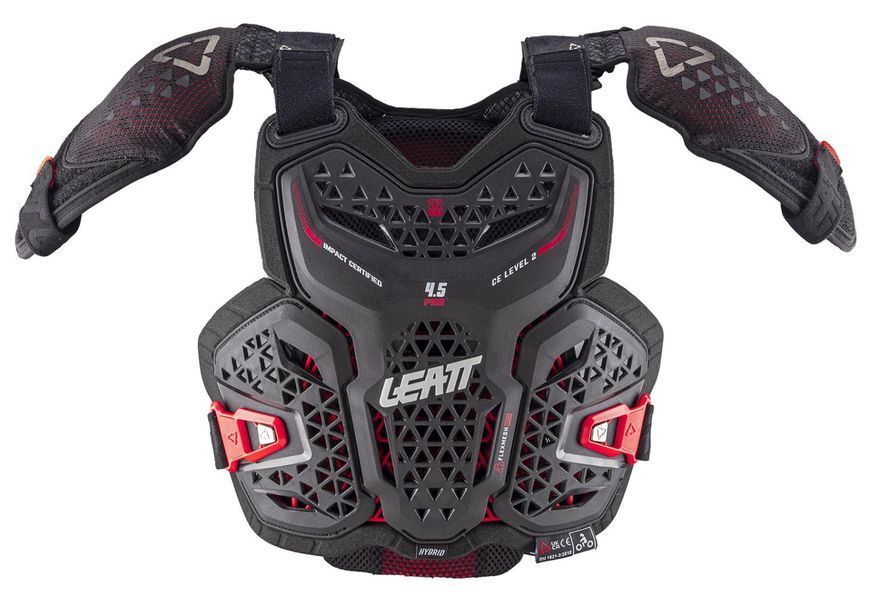 Детская защита LEATT 4.5 Hybrid PRO Junior Chest Protector [Black], YS/YM 5026011860 фото