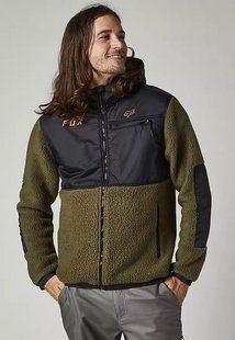 Куртка FOX DAYTON ZIP FLEECE [Fatigue Green], XL 25943-111-XL фото