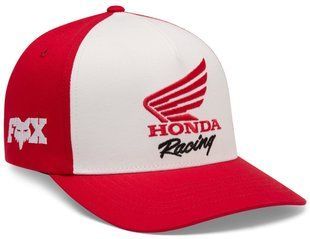 Кепка FOX FlexFit Hat - HONDA&reg; [Red], L/XL 38283-003-L/XL фото