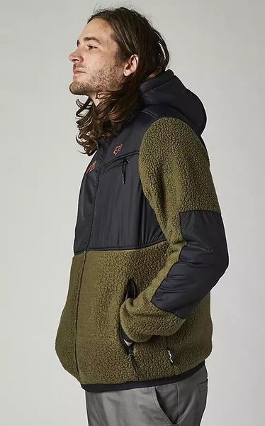 Куртка FOX DAYTON ZIP FLEECE [Fatigue Green], XL 25943-111-XL фото