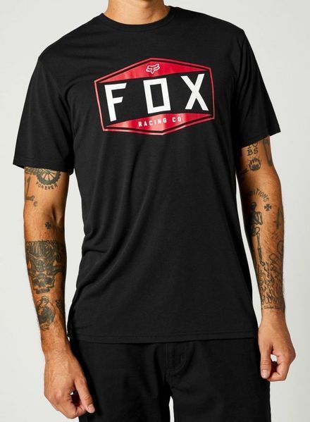 Футболка FOX EMBLEM TECH TEE [Black], L 26972-001-L фото