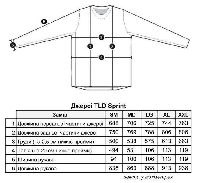Джерсі TLD Sprint Ultra Jersey, [GRIME MARINE / BLUE BIRD], Розмір M 356893013 фото