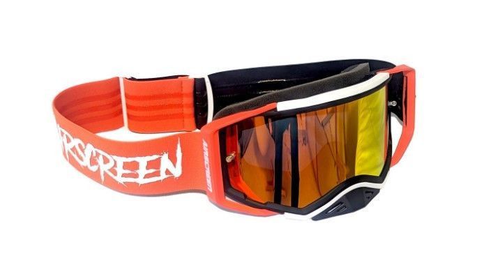Очки AirScreen AERO 06 MX, зеркально красная + прозрачная линза (Iridium Red + Clear) 001-018-IR6 фото
