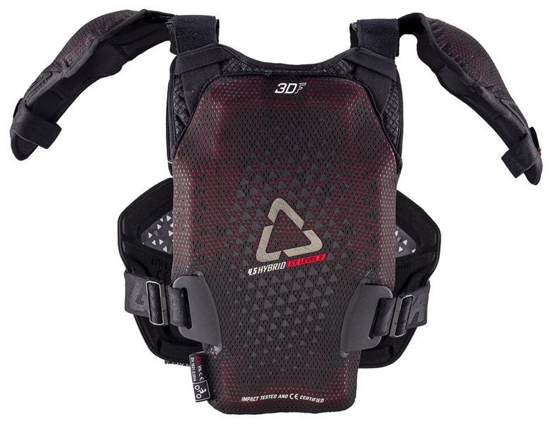 Детская защита LEATT 4.5 Hybrid PRO Junior Chest Protector [Black], YL/YXL 5026011861 фото