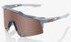 Окуляри 100% SpeedCraft HiPER Sunglasses [Soft Tact Stone Grey], HiPER Silver Lens 60007-00002 фото 1