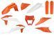 Пластик Polisport ENDURO kit - KTM (20-) [Orange/White], KTM 91325 фото 1