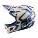 Вело шолом TLD D4 COMPOSITE HELMET; FLARED [WHITE / INDIGO] L 140022004 фото 1