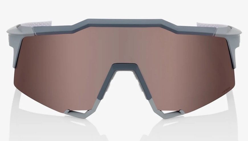 Окуляри 100% SpeedCraft HiPER Sunglasses [Soft Tact Stone Grey], HiPER Silver Lens 60007-00002 фото
