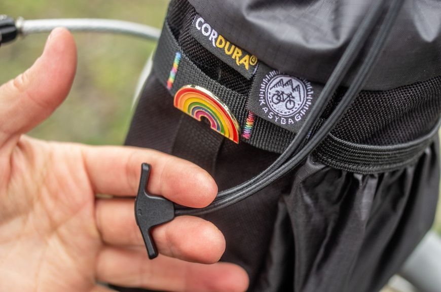 Сумка на руль KasyBag Pocket Pack One hand (кормушка) Rainbow KB-PP-OH-r фото