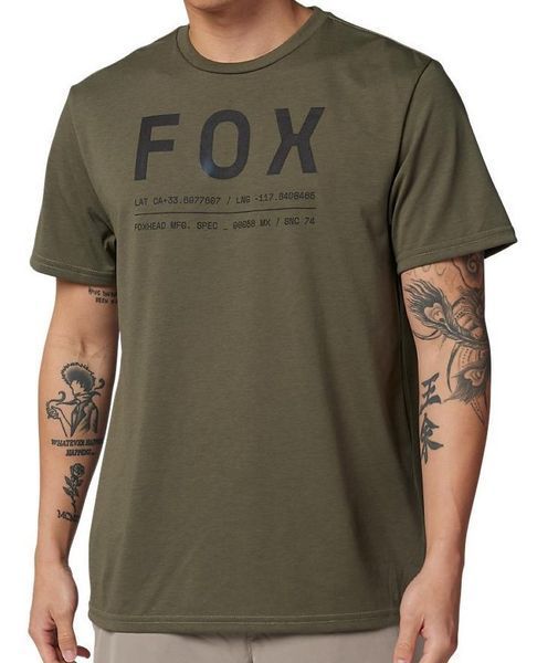 Футболка FOX NON STOP TECH TEE [Olive Green], XL 31688-099-XL фото