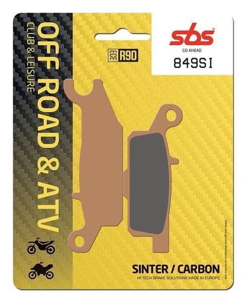 Тормозные колодки SBS Sport Brake Pads, Sinter/Carbon 849SI фото