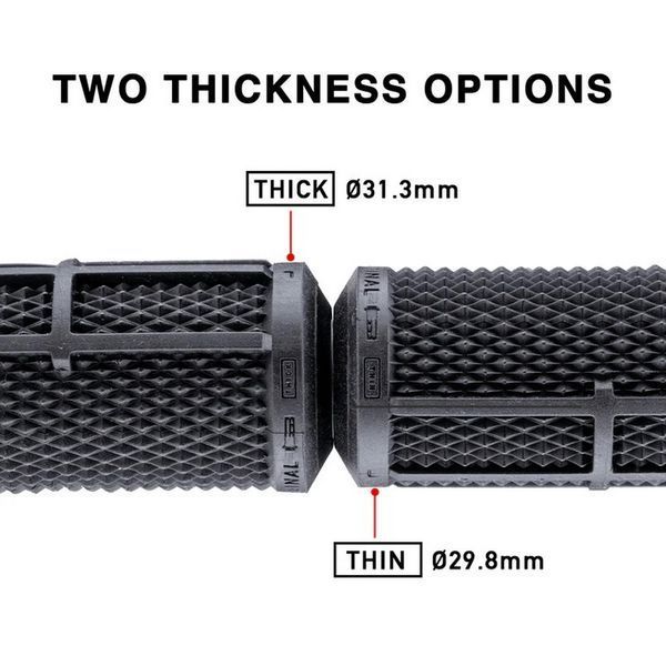Грипси DMR DeathGrip2 Thick Flangeless [Black] DMR-G-001-001-BK фото
