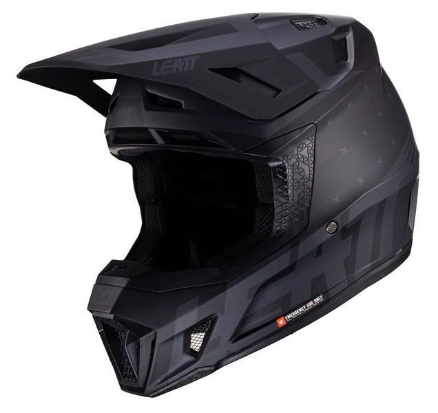 Шлем LEATT Moto 7.5 Helmet + Goggle [Stealth], M 1024060322 фото