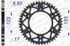 Зірка AFAM 520 AL-Grooved Chainwheel - Honda [Gun Metal], 53z 11212+53 фото 3