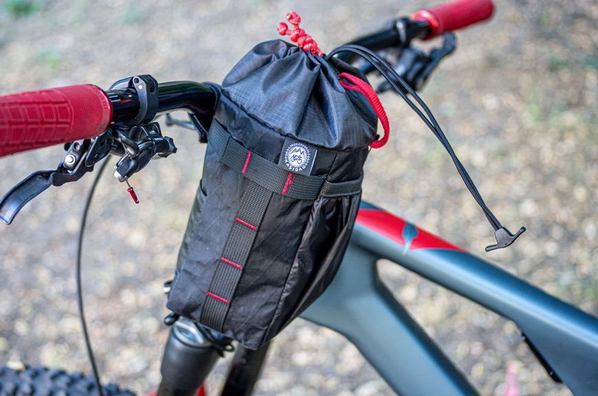 Сумка на руль KasyBag X-Pocket Pack One hand (кормушка) black-red KB-XPPOH-b-r фото