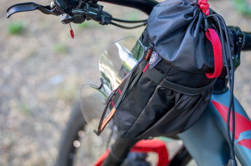 Сумка на руль KasyBag X-Pocket Pack One hand (кормушка) black-red KB-XPPOH-b-r фото