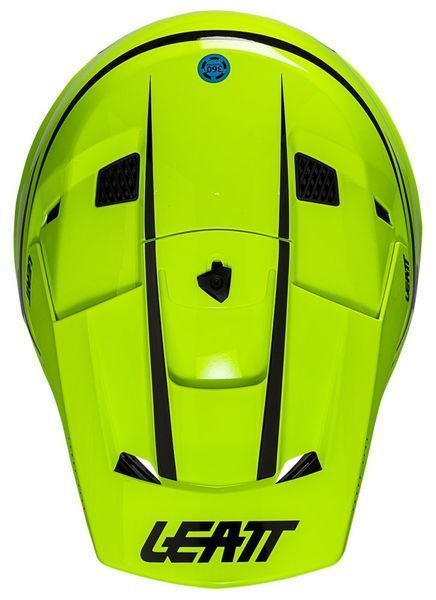 Шолом LEATT Moto 3.5 Helmet + Goggle [Neon Yellow], XXL 1026000755 фото