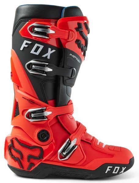 Мотоботы FOX INSTINCT 2.0 Boot [Flo Red], 11.5 24347-110-11.5 фото