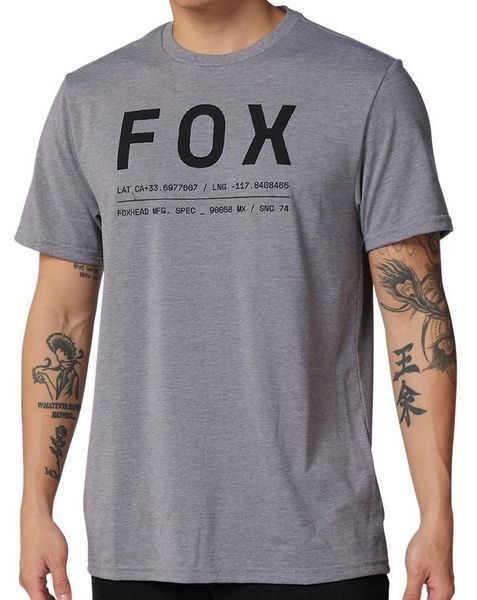 Футболка FOX NON STOP TECH TEE [Graphite], L 31688-185-L фото