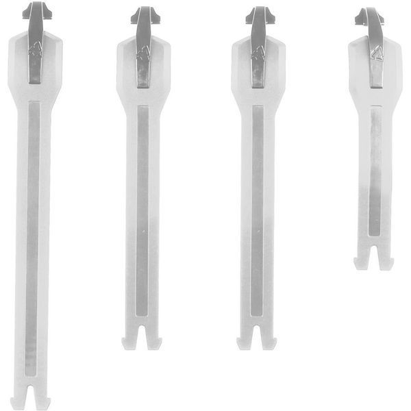 LEATT Strap kit 4.5 Boot [White], No Size 3022060622 фото