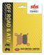 Тормозные колодки SBS Racing Brake Pads, EVO Sinter/Sinter 794RSI фото 2