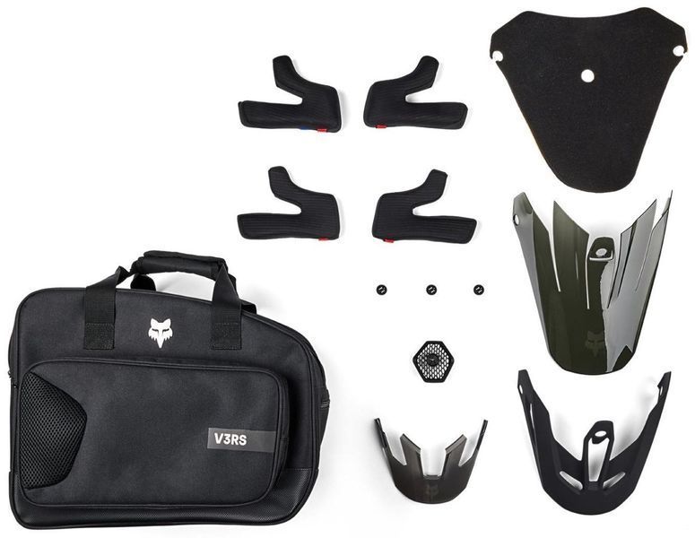 Шлем FOX V3 RS Helmet &ndash; MATTE [Black], S 31361-255-S фото