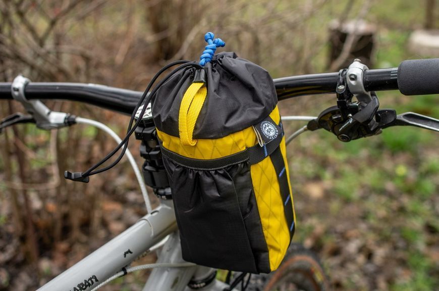 Сумка на руль KasyBag X-Pocket Pack One hand (кормушка) Ukraine Yellow KB-XPPOH-ukr-y фото
