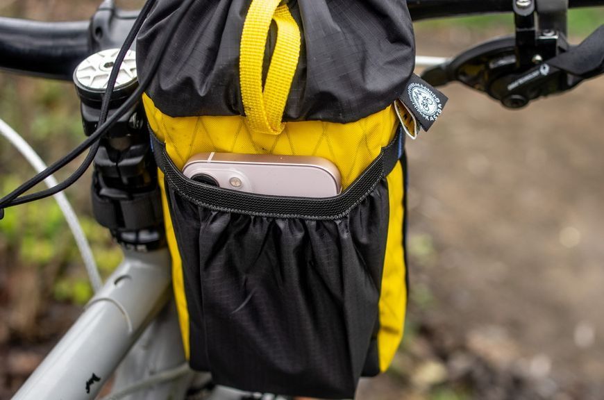 Сумка на руль KasyBag X-Pocket Pack One hand (кормушка) Ukraine Yellow KB-XPPOH-ukr-y фото