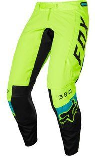 Детские штаны FOX YTH 360 DIER PANT [Flo Yellow], Y 26 28181-130-26 фото