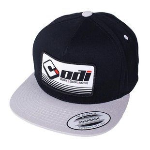 Кепка ODI FADE Hat Flat Bil BLk/Grey G05FBG фото