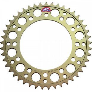 Звезда Renthal 525 Hard Anodised Chainwheel - Yamaha [AluGold], 42z 215U-525-42P-HA фото