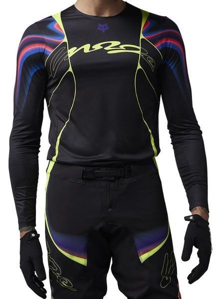 Джерси FOX FLEXAIR Jersey - ENERGY [Black], XL 33003-001-XL фото