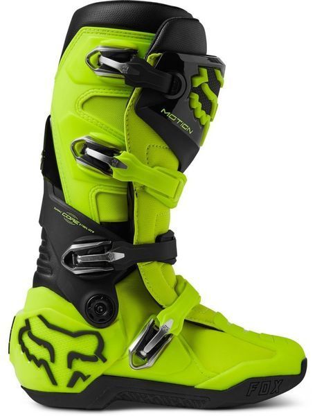 Мотоботы FOX MOTION BOOT [Flo Yellow], 11.5 29682-130-11.5 фото