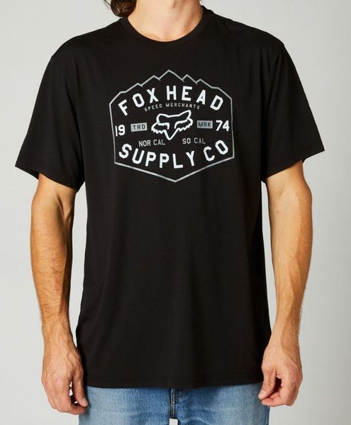 Футболка FOX BACKBONE TECH TEE [Black], L 26974-001-L фото