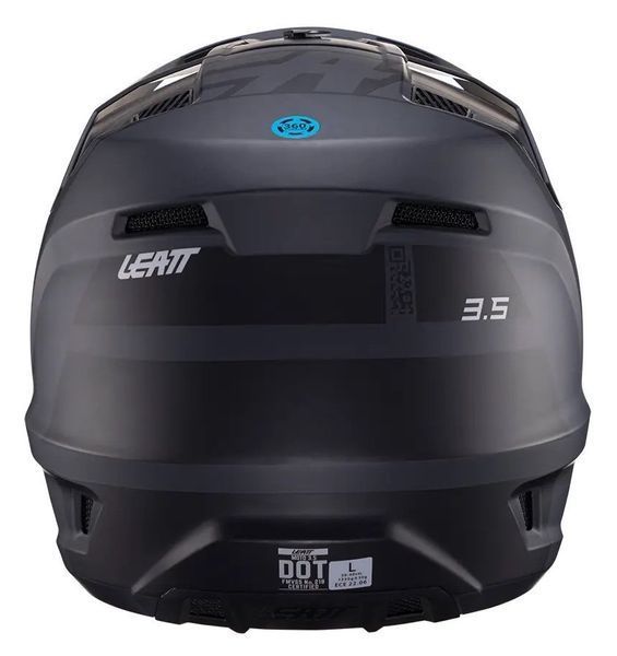 Шлем LEATT Helmet Moto 3.5 + Goggle [Black], XS 1024060360 фото